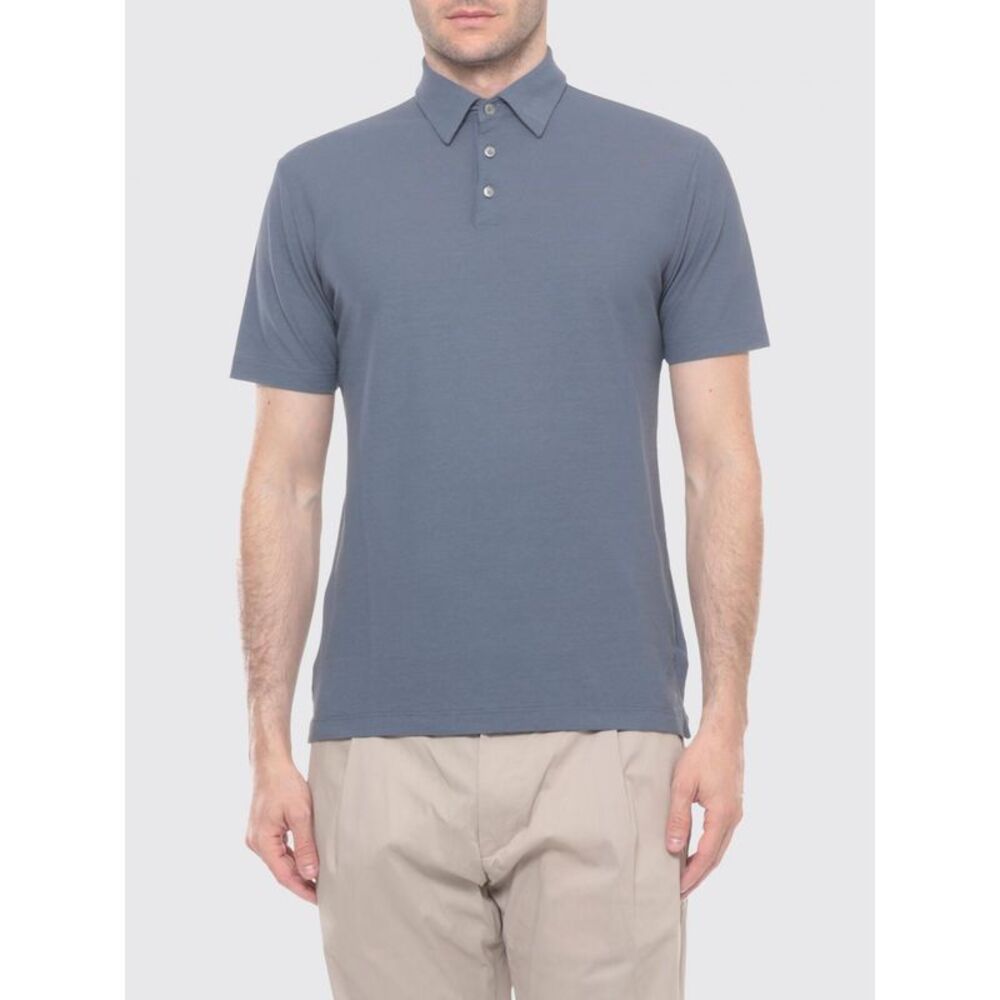 Zanone Polo Shirt Men Blue 2